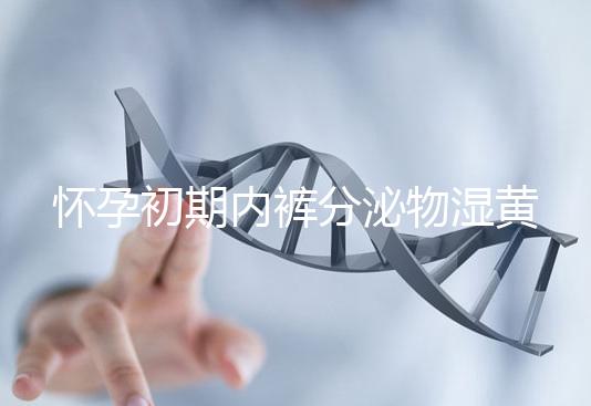 懷孕初期內褲分泌物濕黃是男孩！5大原因為你揭開背后真相