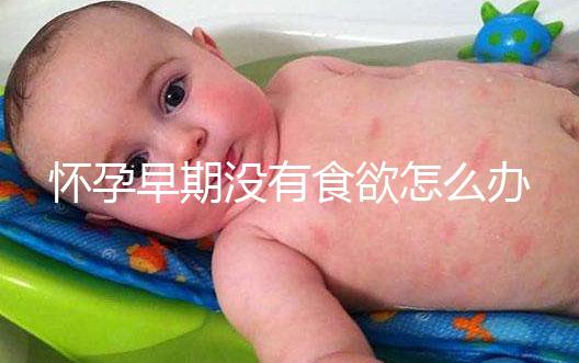 懷孕早期沒有食欲怎么辦？