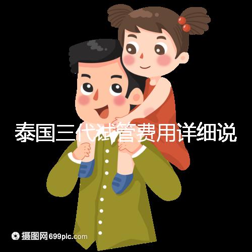 泰國三代試管費用詳細說明，費用對比分析，幫助您規劃每一步費用